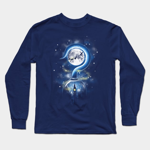 Sky hook Long Sleeve T-Shirt by Licunatt